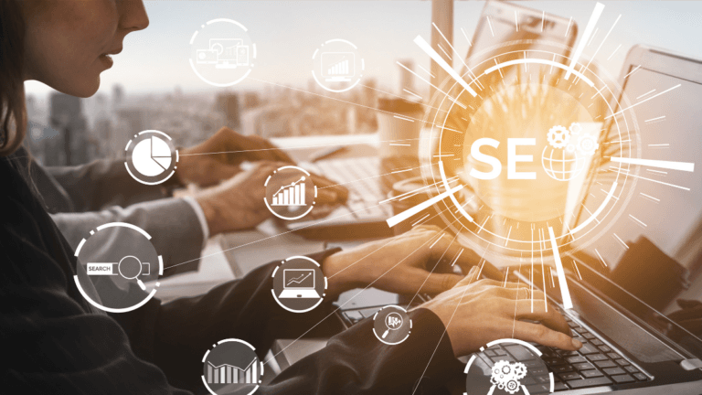 Illustration of search results changing faster than a manual SEO workflow can keep up